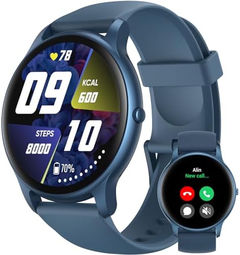 Parsonver Smartwatch Herren mit Telefonfunktion, Fitness-Tra...