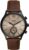 FOSSIL Hybrid Smartwatch Fenmore Leder Braun Armbanduhr Herr…