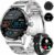 Smartwatch Herren mit Telefonfunktion, 1.32″ Zoll HD Fitness…