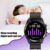 Herren Smartwatch Bluetooth-Anruferinnerungsuhren Mit Vollst…