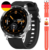 Blackview Smartwatch Herren, X1 Fitnessuhr Rund Volle Touchs…