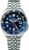 Seiko 5 Sports Herrenuhr Automatik GMT Stahl/Blau SSK003K1