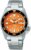 Seiko 5 Sports Unisex Armbanduhr Automatik Stahl/Orange SRPK35K1