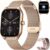 Dachma Android Smartwatch Damen Telefonfunktion – Smartwatch Damen mit Whatsapp …