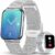 ANMI Smartwatch Damen, Fitnessuhr Tracker mit Telefonfunktion 1.96″ HD Display, …
