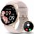 Bmoled Smartwatch Damen mit Telefonfunktion, 1.45 Zoll HD Armbanduhr,Menstruatio…