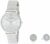 EMPORIO ARMANI Damen Analog Quarz Uhr mit Edelstahl Armband AR80029