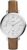 Fossil Damen Analog Quarz Uhr mit Leder Armband ES3708