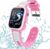 Kesasohe 4G Smartwatch Kinder mit GPS und Telefon, Kinder Sm…