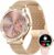 LIGE Smartwatch Damen, Smartwatch mit Telefonfunktion 1.32“ Zoll Voll Touchscre…