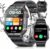 LIGE Smartwatch Herren mit Telefonfunktion 1,96 Zoll Touchsc…