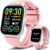 Poounur Smartwatch Herren Damen mit Telefonfunktion, 1,85″ Smart Watch, 112 Spor…