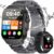 SIEMORL Smartwatch Herren mit Telefonfunktion, 1,96 Zoll Tou…