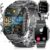 SUNKTA Smartwatch Herren mit Telefonfunktion,1,96 Zoll Milit…