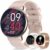 Smartwatch Damen mit Telefonfunktion Nachrichtenbenachrichtigungen 1,32 Voll Tou…