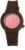 Watx Damen-Armbanduhr Analog Quarz mit Silikonband COWA1466-RWA3541, rot, 38MM
