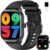 zaisia Smartwatch Damen Herren mit Telefonfunktion, 2.01″ Zo…